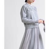 パールフラワーモチーフニットカーディガン | rps | 詳細画像11 