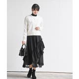 パールフラワーモチーフニットカーディガン | rps | 詳細画像2 