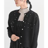 パールフラワーモチーフニットカーディガン | rps | 詳細画像23 