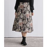 ブラック | ゴブランＡラインスカート | rps