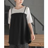 楊柳キャミドッキングＴシャツ | rps | 詳細画像1 