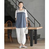 楊柳キャミドッキングＴシャツ | rps | 詳細画像10 