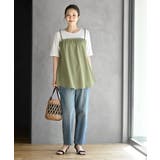 楊柳キャミドッキングＴシャツ | rps | 詳細画像18 