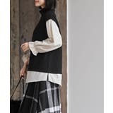 ワッフルハイネックベストレイヤー風プルオーバー | rps | 詳細画像12 