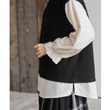 ワッフルハイネックベストレイヤー風プルオーバー | rps | 詳細画像18 