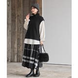 ワッフルハイネックベストレイヤー風プルオーバー | rps | 詳細画像19 