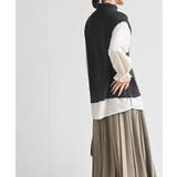 ワッフルハイネックベストレイヤー風プルオーバー | rps | 詳細画像3 