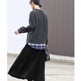 チェックシャツレイヤー風プルオーバー | rps | 詳細画像4 