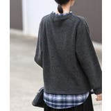 チェックシャツレイヤー風プルオーバー | rps | 詳細画像8 