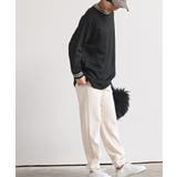 ラインニットリブ使い裏毛プルオーバー | rps | 詳細画像13