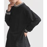 ラインニットリブ使い裏毛プルオーバー | rps | 詳細画像15