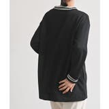 ラインニットリブ使い裏毛プルオーバー | rps | 詳細画像16