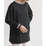 ラインニットリブ使い裏毛プルオーバー | rps | 詳細画像17