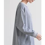 ラインニットリブ使い裏毛プルオーバー | rps | 詳細画像23