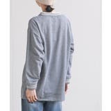 ラインニットリブ使い裏毛プルオーバー | rps | 詳細画像24