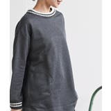 ラインニットリブ使い裏毛プルオーバー | rps | 詳細画像7