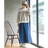 ストレッチデニムベイカースカート | rps | 詳細画像2 