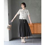 ベルト付き楊柳ギャザースカート | rps | 詳細画像11 