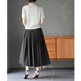 ベルト付き楊柳ギャザースカート | rps | 詳細画像13 