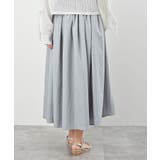 ベルト付き楊柳ギャザースカート | rps | 詳細画像28 