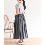 ベルト付き楊柳ギャザースカート | rps | 詳細画像4 