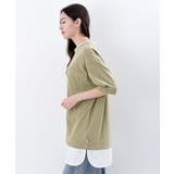 接触冷感ＵＳＡコットンフェイクレイヤーＴ | rps | 詳細画像42 