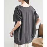 接触冷感ＵＳＡコットン裾タック半袖Ｔ | rps | 詳細画像16 