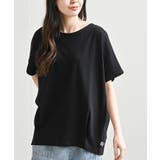 接触冷感ＵＳＡコットン裾タック半袖Ｔ | rps | 詳細画像22 