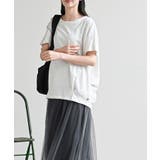 接触冷感ＵＳＡコットン裾タック半袖Ｔ | rps | 詳細画像5 