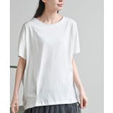 接触冷感ＵＳＡコットン裾タック半袖Ｔ | rps | 詳細画像6 