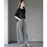 接触冷感袖ギャザードルマンＴ | rps | 詳細画像10 