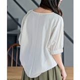 接触冷感袖ギャザードルマンＴ | rps | 詳細画像8 