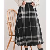 チェック柄ガーゼバルーンスカート | rps | 詳細画像25 