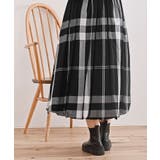 チェック柄ガーゼバルーンスカート | rps | 詳細画像27 