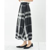 チェック柄ガーゼバルーンスカート | rps | 詳細画像30 