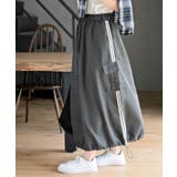 サイドライン入りカーゴスカート | rps | 詳細画像1