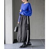 サイドライン入りカーゴスカート | rps | 詳細画像12