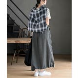 サイドライン入りカーゴスカート | rps | 詳細画像4