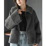 フェイクムートンステンカラーショートコート | rps | 詳細画像6 