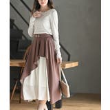 ラメ混リブ配色メローカットソー | rps | 詳細画像3 