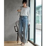 ラメ混リブ配色メローカットソー | rps | 詳細画像8 