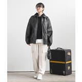 裏毛×布帛レイヤー風パーカー | rps | 詳細画像19 