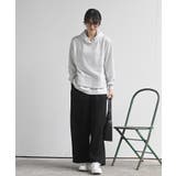 裏毛×布帛レイヤー風パーカー | rps | 詳細画像2 