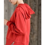 裏毛×布帛レイヤー風パーカー | rps | 詳細画像34 