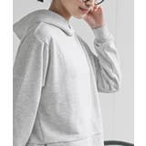 裏毛×布帛レイヤー風パーカー | rps | 詳細画像7 