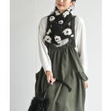 立体フラワーモチーフティペット | rps | 詳細画像18 