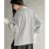 ボリュームスリーブリブハイネックロンＴ | rps | 詳細画像14 