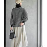 ボリュームスリーブリブハイネックロンＴ | rps | 詳細画像29 