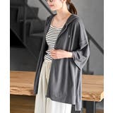 接触冷感ゆるジップパーカー | rps | 詳細画像15 