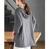 接触冷感ゆるジップパーカー | rps | 詳細画像16 